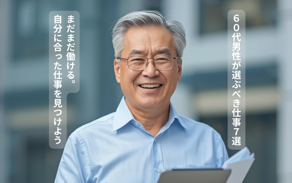 60代男性が選ぶべき仕事7選
